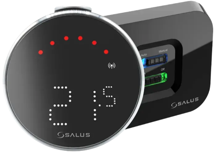 SALUS IT800 WIFI: термостат із круглим дисплеєм та приймачем